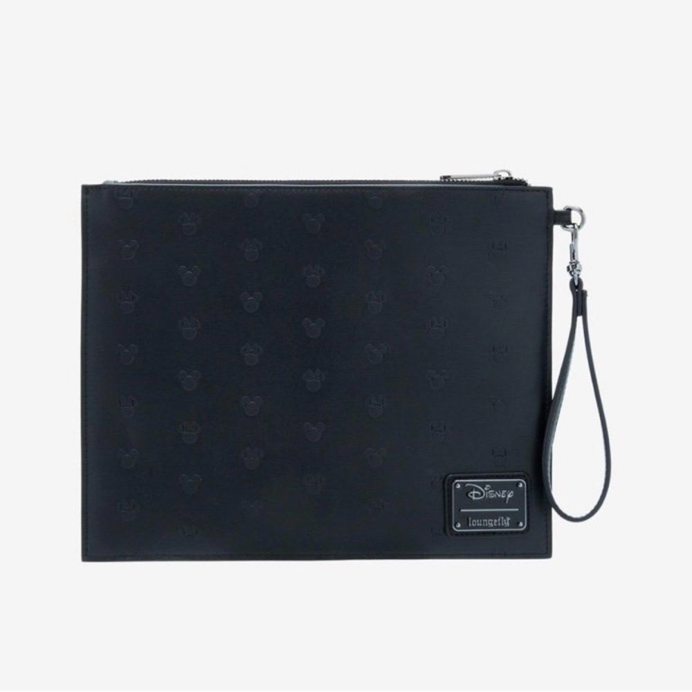 Loungefly Mickey embossed wristlet